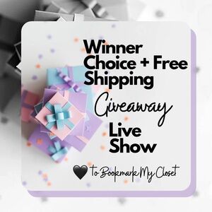 GIVEAWAY + FREE SHIPPING 😊